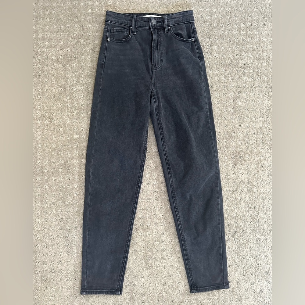 Hidden Ankle Straight High Rise Jeans - Size 24